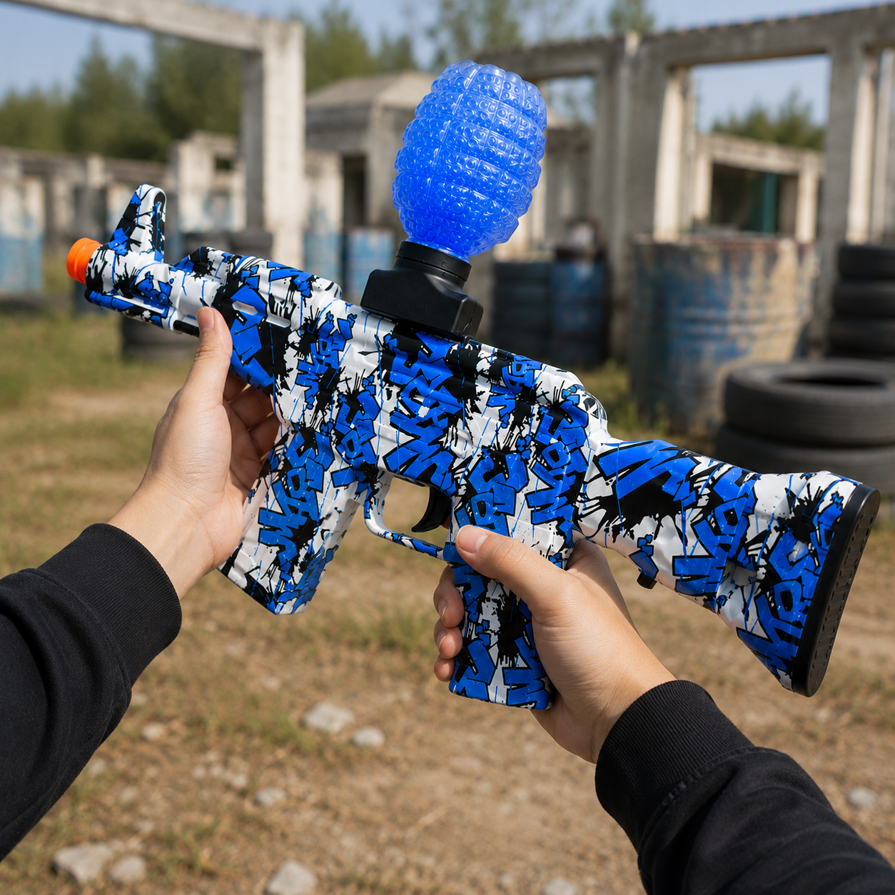 AK-47 de Juguete con Bolas de Gel NovoKosmo™