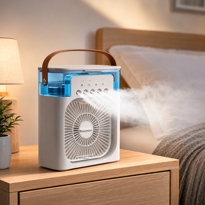 Ventilador con Pulverizador Portátil NovoKosmo™