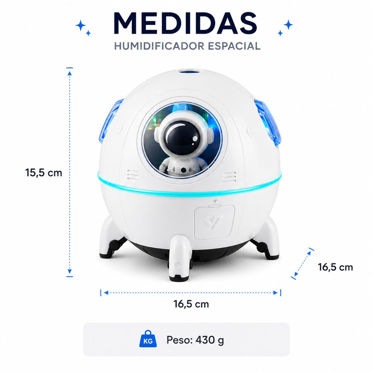Humidificador Espacial NovoKosmo™