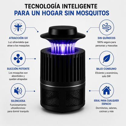 Lámpara Antimosquitos por Succión NovoKosmo™