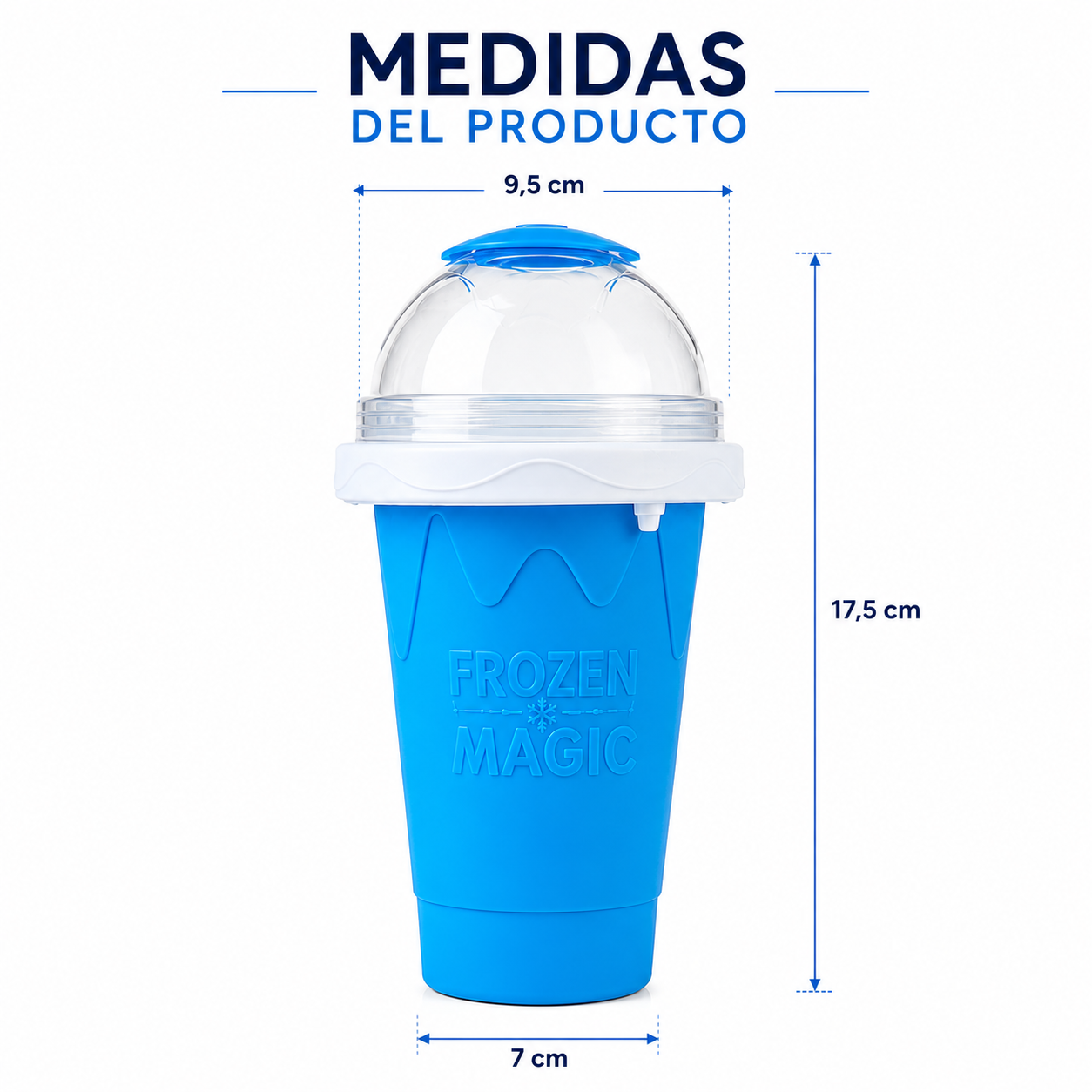 Vaso Mágico para Granizados NovoKosmo™
